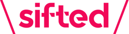 Sifted logo in white text on dark background